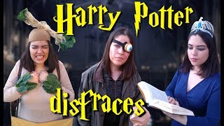 Disfraces fáciles y sencillos de Harry Potter Halloween 🎃 [upl. by Rramo938]