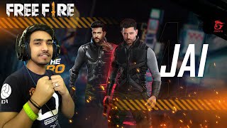 HRITHIK PLAYING FREE FIRE WITH JAI CHARACTER [upl. by Delanty487]