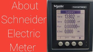 Schneider Electric Power Logic PM5100 [upl. by Furlani]