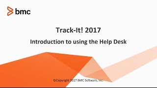 TrackIt 2019  Introduction to using Help Desk features [upl. by Ais]