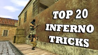 CS 16 Top 20 tricks on INFERNO [upl. by Enalahs]