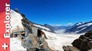 Jungfraujoch – Top of Europe Journey on the Highest Railway in Europe  SWISS Explorer [upl. by Doley560]