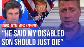 Donald Trumps nephew reveals Presidentelect refused to pay for his childs disability costs  LBC [upl. by Coleen]