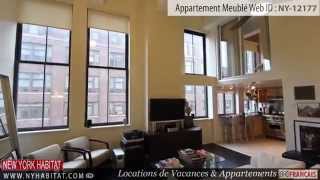 Visite guidée en vidéo dun appartement T2 en duplex dans le West Village à Manhattan [upl. by Warwick]