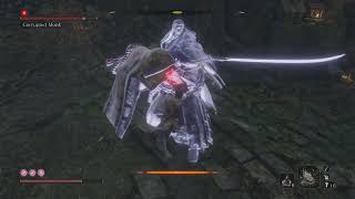 SEKIRO Corrupted Monk Boss Fight [upl. by Nemad946]