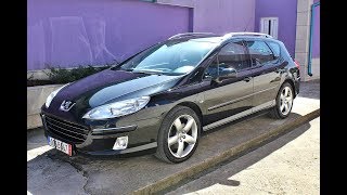 Peugeot 407 SW 22HDI 170hp 2008 [upl. by Naitsyrk650]