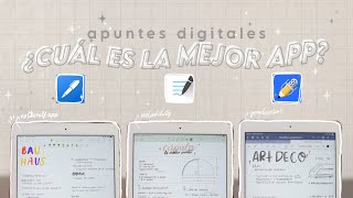 ¿cuál es la mejor app de paga para apuntes digitales  notability vs goodnotes vs noteshelf 🖊 [upl. by Aserret805]