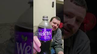 Welchs sparkling grape soda review [upl. by Keil271]