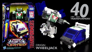 Transformers ™ Legacy United Voyager Class  Origin Wheeljack 2024 Hasbro ® Pulse  Unboxing [upl. by Gracia]