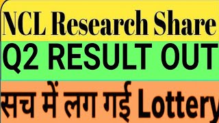 ncl research share latest news ncl research share q2 results [upl. by Quirita]