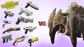 The BEST and WORST Secondary Weapons vs Chargers in Helldivers 2 [upl. by Otsirc]