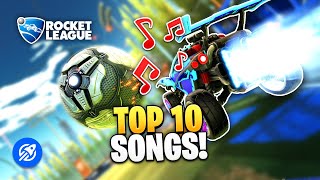 Top 10 Rocket League Songs [upl. by Animlehliw42]