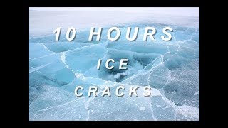 Ice Cracks  Relaxing Nature Sounds 10 Hours [upl. by Yetti749]