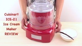 Cuisinart Ice Cream Maker Review [upl. by Malas]