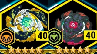 Geist Fafnir Vs Arc Balkesh Beyblade Burst Rivals Gameplay [upl. by Farver33]