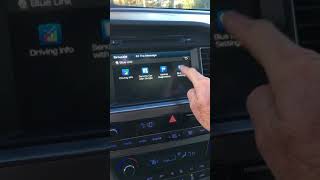 How to reset bluelink on 2015 Hyundai Sonata [upl. by Rebecka]