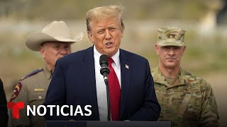 Trump ataca a los inmigrantes quotVienen de prisiones e instituciones mentalesquot  Noticias Telemundo [upl. by Batruk]