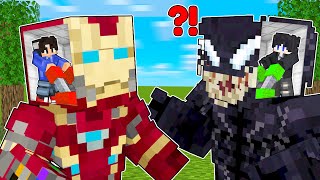 Control SECRET SUPERHERO in Minecraft [upl. by Benedikt668]