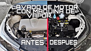 LAVADO DE MOTOR CON VAPOR KARCHER SC2 [upl. by Chapa]