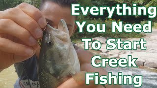 Creek Fishing Everything You Need to Know Setup Gear Tips and Tricks [upl. by Ellenrahc]