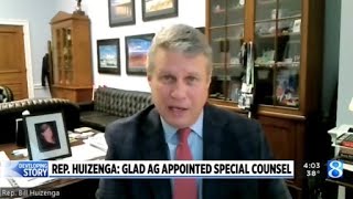 Rep Huizenga Glad AG appointed special counsel [upl. by Aniloj]