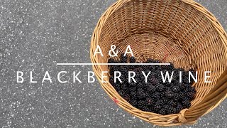 How to make a red wine with blackberry cocktail [upl. by Patrica959]