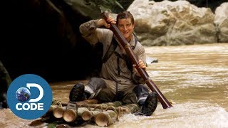 Bear Grylls in Borneo Jungle  Man vs Wild 66 [upl. by Haropizt]