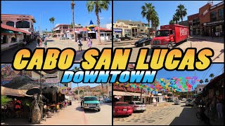 Cabo San Lucas DOWNTOWN  Mexico 4k [upl. by Tavia]