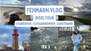 Fehmarn Vlog Inseltour I Staberhuk Leuchtturm Katharinenhof Südstrand Fehmarnsundbrücke 🌊🪁🚢 ⚓️ [upl. by Ellocin]