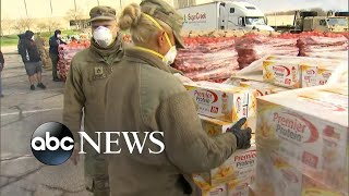 Inside 2 massive food banks feeding families affected by COVID19 [upl. by Enyamert]