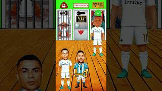 Who Will Enter To The Secret Door Ronaldo vs Messi vs Mbappé vs Neymar [upl. by Alyk]