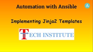 Automation with Ansible  Implementing Jinja2 Template Live Demo [upl. by Irtimed]