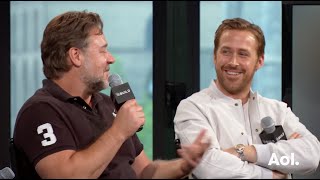 Ryan Gosling Russell Crowe Matt Bomer Shane Black amp Joel Silver On quotThe Nice Guysquot BUILD Series [upl. by Htiduj]