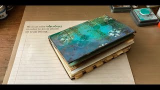 Altered Book of Pockets Tutorial  Junk Journal [upl. by Hasseman]