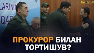 ХОРАЗМДА ВИЛОЯТ ПРОКУРОРИ БИЛАН НЕГА БАҲСЛАШДИК – EFFECTUZ [upl. by Ariana]