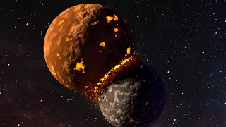 Blender Tutorial Planets Colliding Animation [upl. by Zurek184]