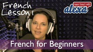 Learn French with Alexa Polidoro Free French Lesson 1 [upl. by Rutherfurd]