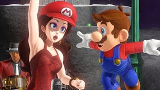 Super Mario Odyssey  All Endings  Secret Final Boss amp 999 Moons Reward [upl. by Leoline]