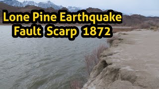 Lone Pine Earthquake 79 1872 Earthquake  Fault Scarp Tour [upl. by Leihcar951]