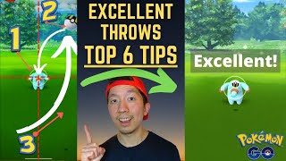 HOW TO MAKE EXCELLENT THROWS IN POKEMON GO FOR BEGINNER NEW PLAYERS Curveball Framework Explained [upl. by Morly]