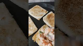 Veg mayonnaise sandwich breakfastshortyoutubeshortviralfood [upl. by Oyr]