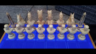 3018 CNC Chess Set how its done [upl. by Akemej]