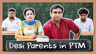 Desi Parents in PTM  School Days  Lalit Shokeen Films [upl. by Warp430]