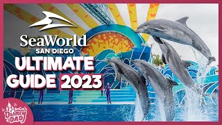 SeaWorld San Diego 2023 Ultimate Guide  ALL Exhibits Rides Shows amp More [upl. by Miko]