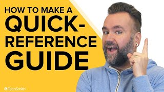 How to Make a QuickReference Guide with Templates [upl. by Billmyre758]