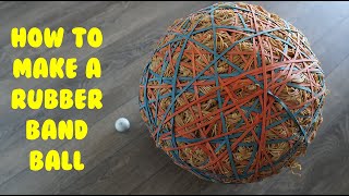 How To Make A Rubber Band Ball [upl. by Marnie99]