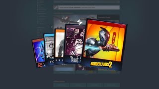 Cómo ganar y vender cartascromos en Steam [upl. by Anyel]