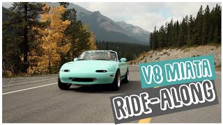 WHATS IT LIKE TO DRIVE A V8 MIATA [upl. by Konopka]