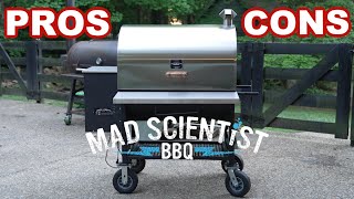 Pros amp Cons of Pellet Smokers  Mad Scientist BBQ [upl. by Atirma594]