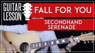 Fall For You Guitar Tutorial  Secondhand Serenade Guitar Lesson 🎸 Easy Chords  Guitar Cover [upl. by Lak]